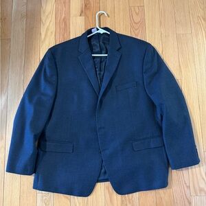 Ralph Lauren Navy Textured Blazer